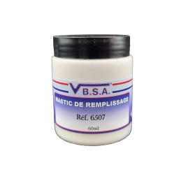 White finishing putty for filling tears in leather at VBSA - France