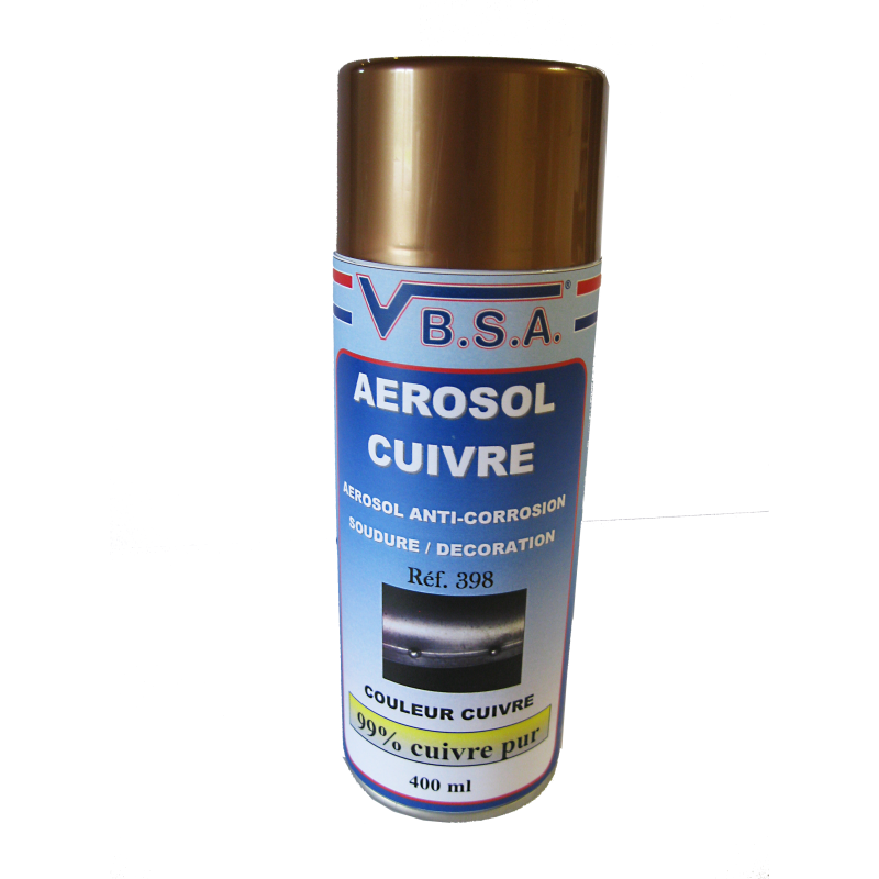 Aérosol cuivre anti-corrosion - 400ml chez VBSA France