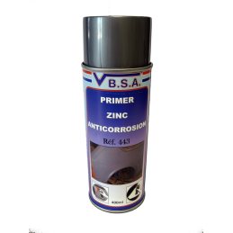 Primer zinc anti-corrosion aérosol - 400ml chez VBSA France