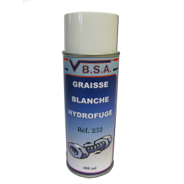 Water-repellent white grease spray - 400ml from VBSA France