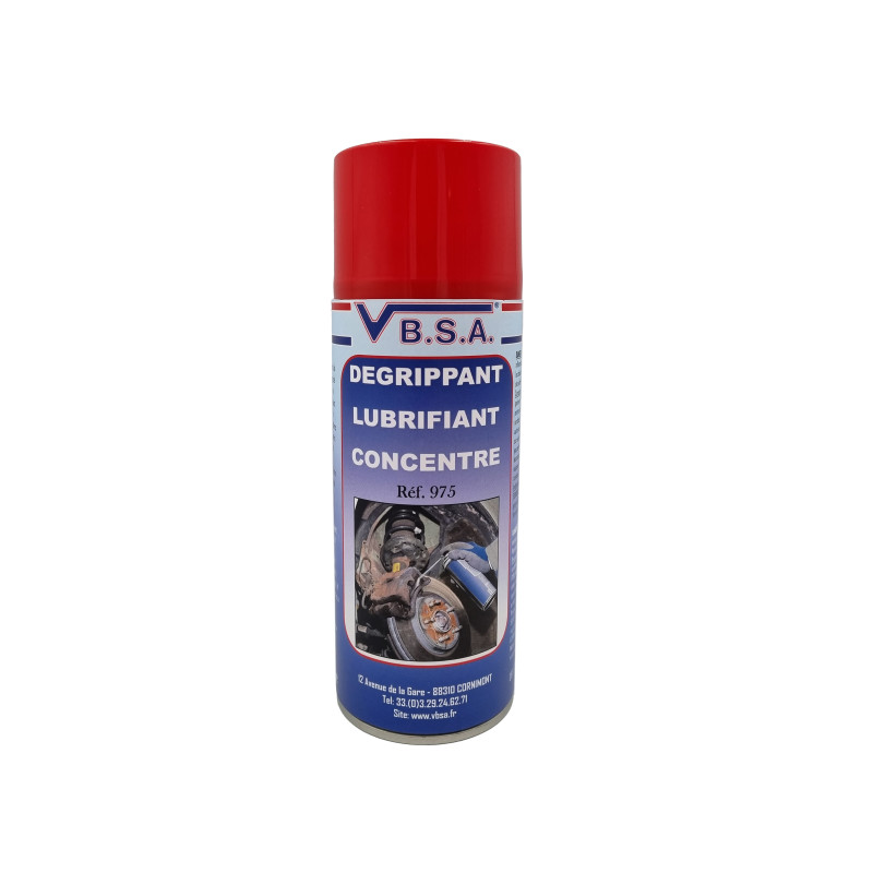 Dégrippant lubrifiant aérosol - 400ml chez VBSA France