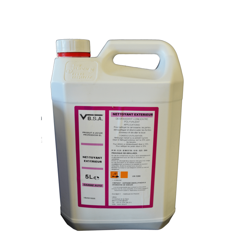 Nettoyant extérieur - 5L chez VBSA France