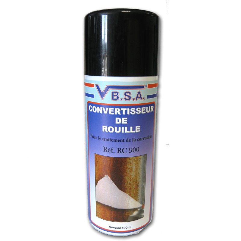 Rust converter, rust remover, phosphating - 400ml aerosol can at VBSA France