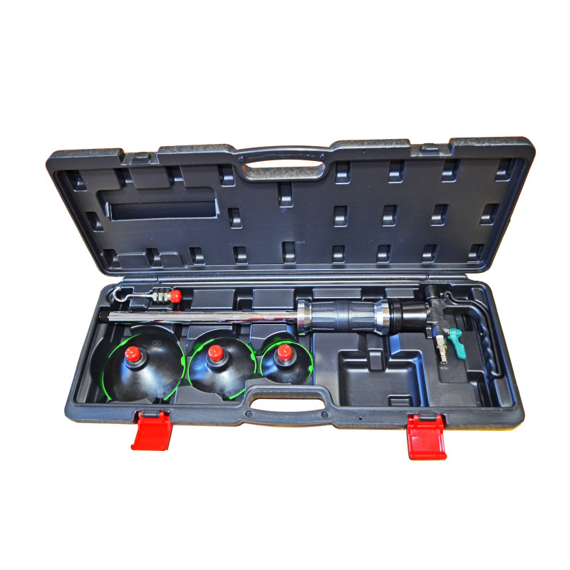 Pneumatic paintless dent removal kit with piston vacuum suction cup at VBSA France