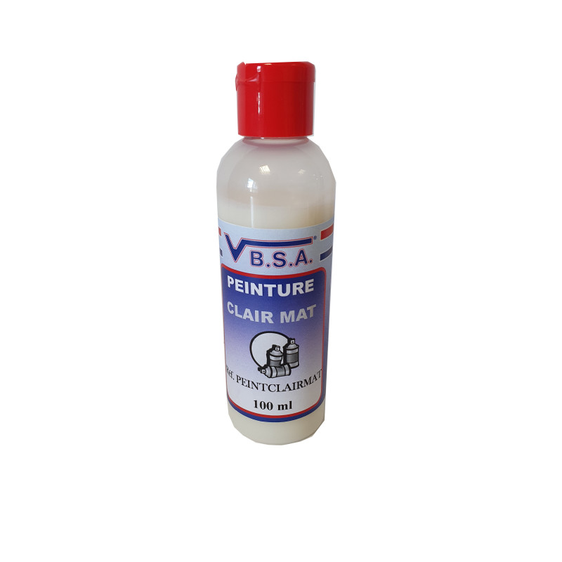 Plastic/leather repair paint - solvent-free finish 100ml at VBSA France