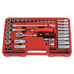 Box of 59 3-8” sockets with ratchet at VBSA France