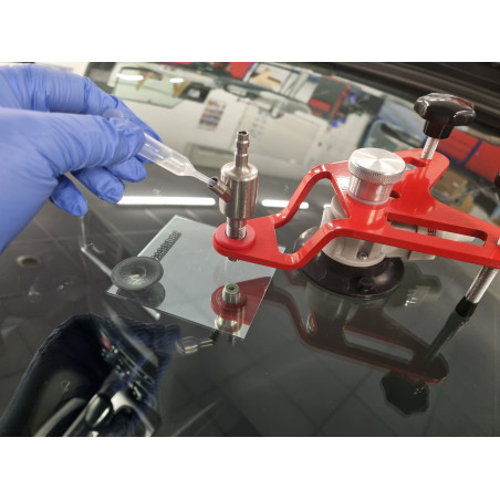 Windshield injection resin without injector (Compliant with AFNOR ...