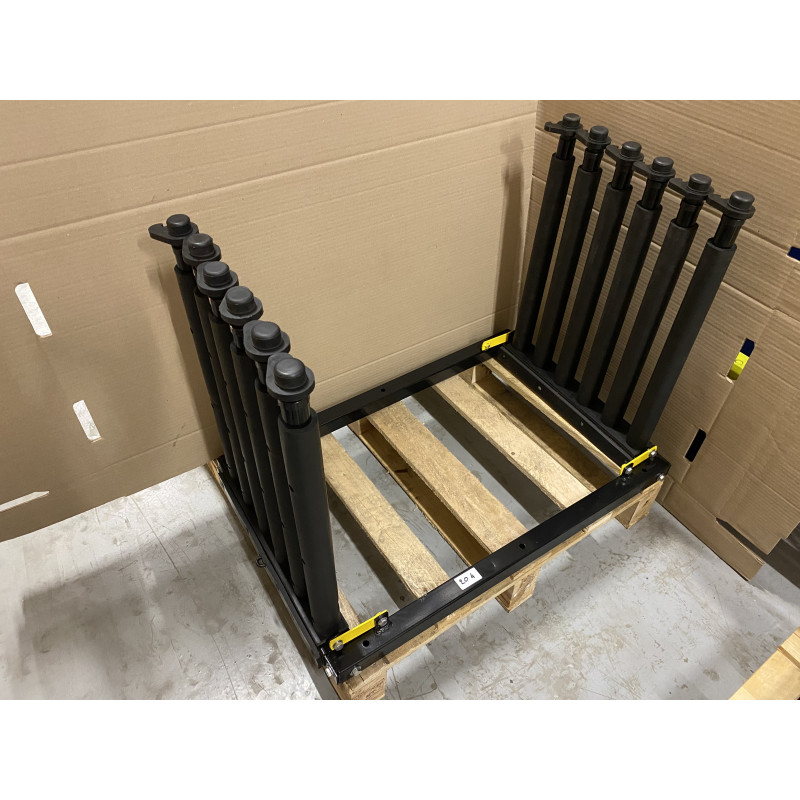 2ème CHOIX - Rack à pare-brises pliable - 5 compartiments (sans roulette) - N204 2ème CHOIX - Rack à pare-brises pliable - 5 compartiments (sans roulette) - N204