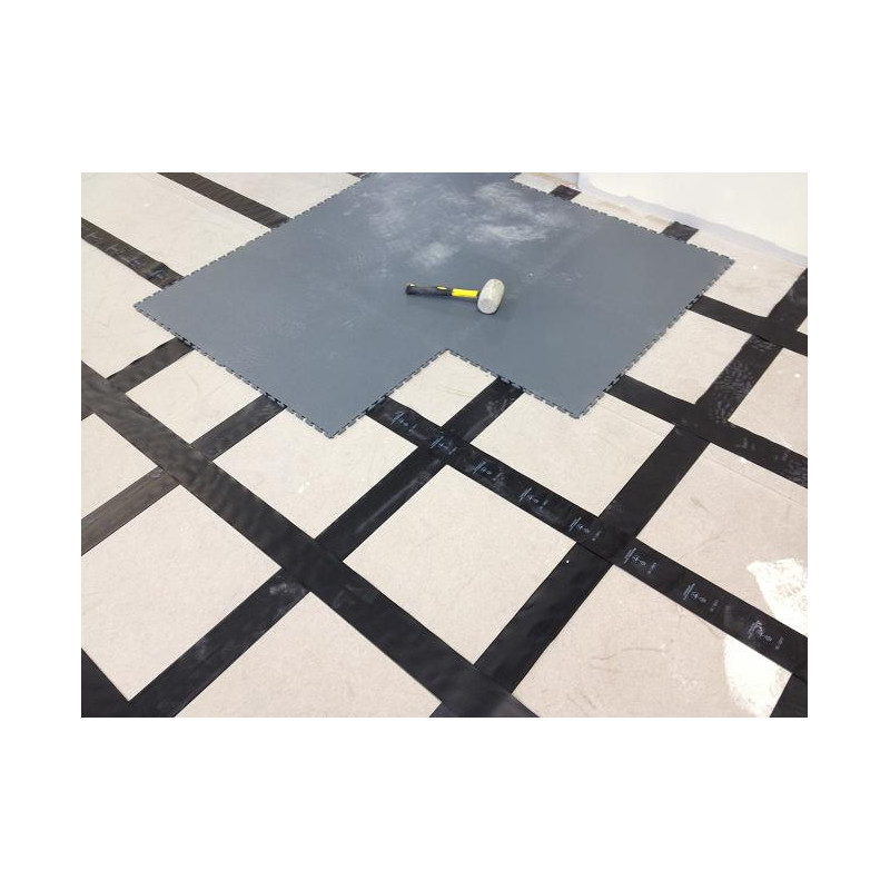 Grounding dissipator tape for conductive ESD PVC tiles at VBSA - France ...