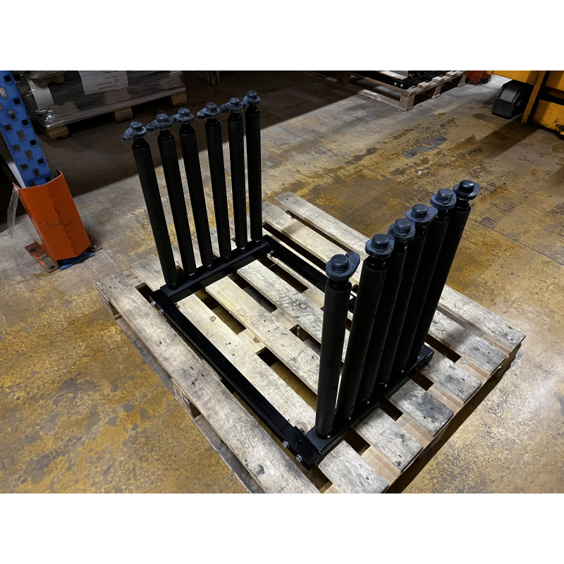 2ème CHOIX - Rack à pare-brises pliable - 5 compartiments (sans roulette) - N211