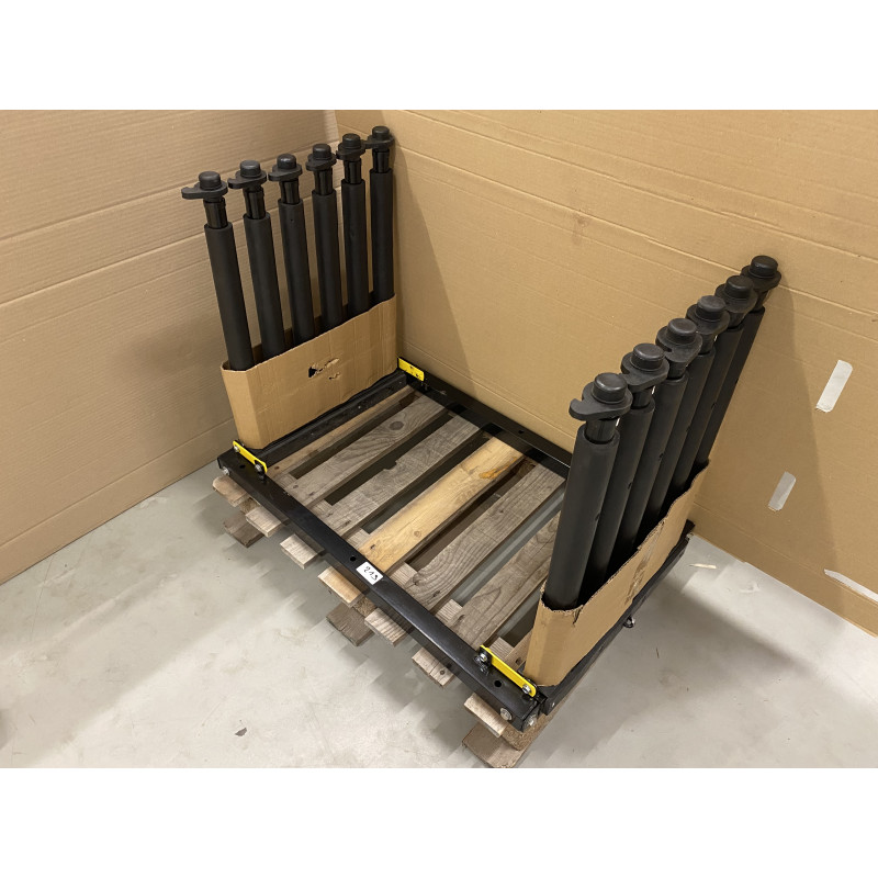 2ème CHOIX - Rack à pare-brises pliable - 5 compartiments (sans roulette) - N220 2ème CHOIX - Rack à pare-brises pliable - 5 compartiments (sans roulette) - N220
