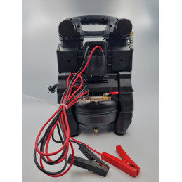 COMP-5 hava kompresörü için 12V - 30V kablo adaptörü ve kelepçeler, VBSA - Fransa