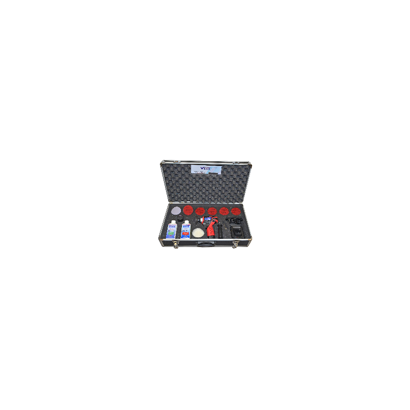 Headlight lens repair/restoration kit - Battery version at VBSA France Headlight lens repair/restoration kit - Battery version at VBSA France
