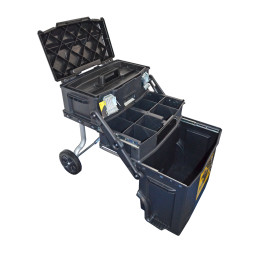 Mobile workshop trolley, dual material - bare at VBSA France