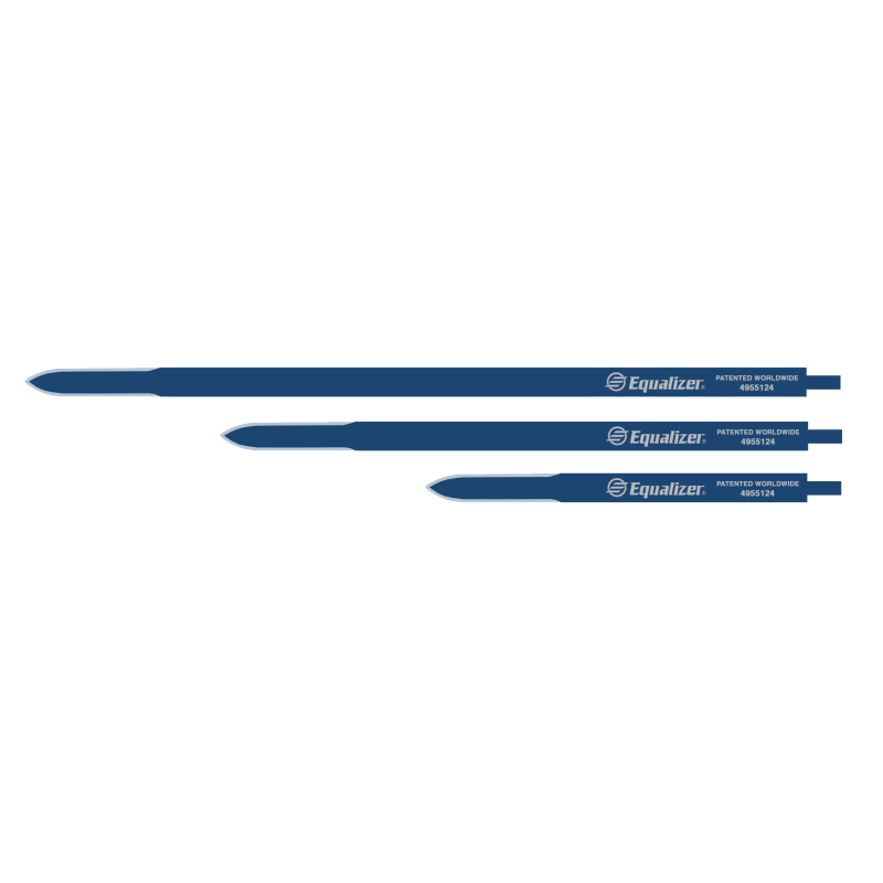Excalibur için standart bıçaklar - 100 mm, 200 mm ve 300 mm, VBSA France Excalibur için standart bıçaklar - 100 mm, 200 mm ve 300 mm, VBSA France