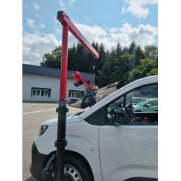 ULTRA-POSE EVOLUTION - New windshield motorized fitting/fifting system - single operator for cars SUV & VANS at VBSA - France