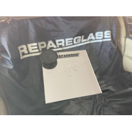 Mirror Reparbrise Plexiglas Windshield impact repair - Second Life - N35 at VBSA - France