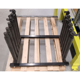2ème CHOIX - Rack à pare-brises pliable - 5 compartiments (sans roulette) - N206 chez VBSA - France