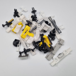 Pack of 55 windshield clips and staples - 2nd LIFE - N47 at VBSA - France