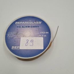 Corde à piano carrée avec une section 0.6mm - 44 ML- 2ème VIE - N89 chez VBSA - France