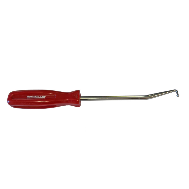 tk Ball tipped hook with long shaft
