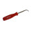 tk Ball tipped hook with short shaft