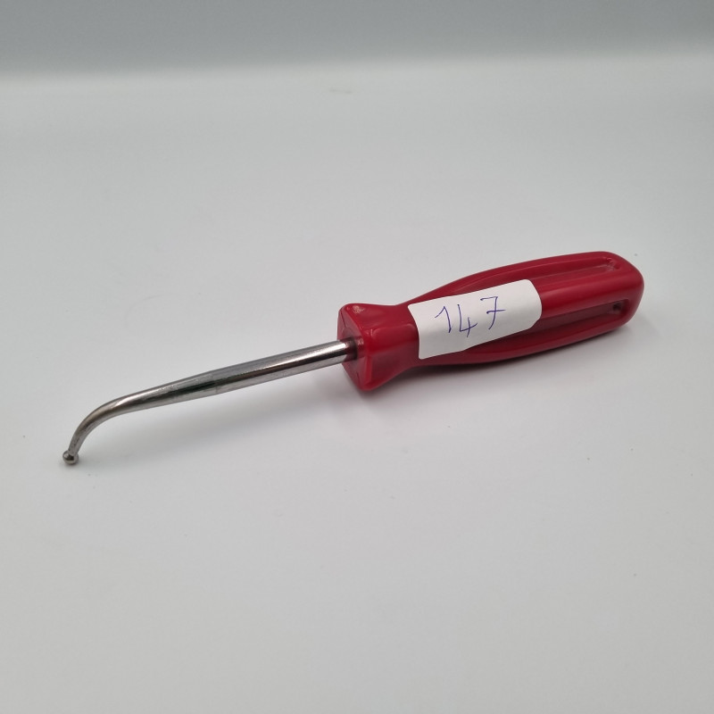 Ball-tipped hook, with short shaft - Second LIFE - N147 at VBSA - France Ball-tipped hook, with short shaft - Second LIFE - N147 at VBSA - France