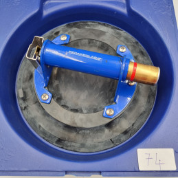 Piston Suction Cup Ø 230 mm – Lifting Capacity 380 kg at VBSA – Windshield Installation in France with Certified Quality