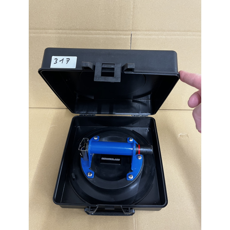 Piston Suction Cup Ø 230 mm – Lifting Capacity 380 kg Second Life - N317 at VBSA – Windshield Installation in France
