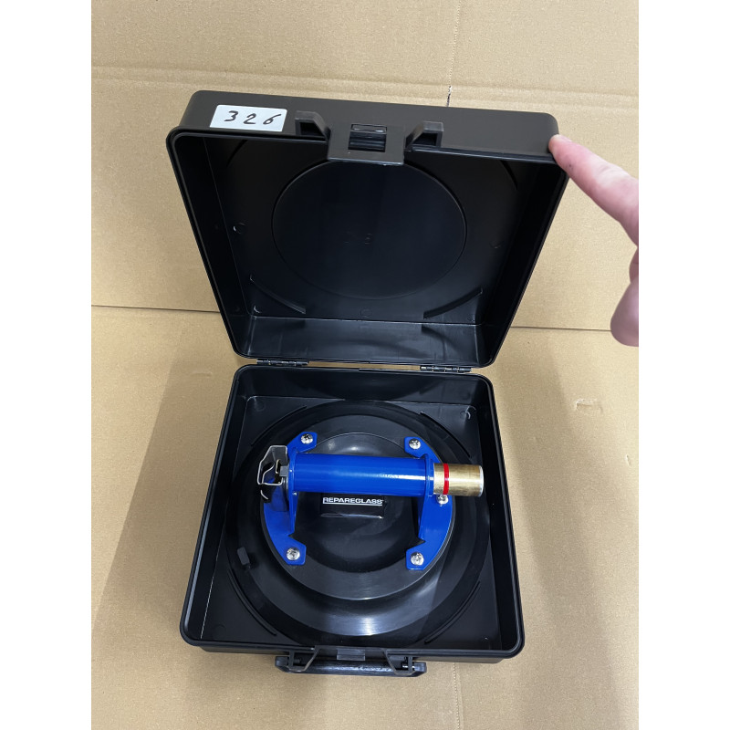 Piston Suction Cup Ø 230 mm – Lifting Capacity 380 kg Second Life - N326 at VBSA – Windshield Installation in France