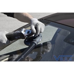 Kit dérayage et polissage de vitres électrique version économique - POLIGLASS-ECO chez VBSA - France