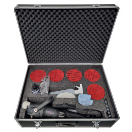 Kit dérayage et polissage de vitres électrique version économique - POLIGLASS-ECO chez VBSA - France