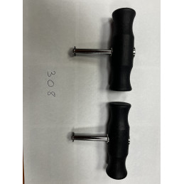 Pair of pull handles in corkscrew design - 2nd choice at VBSA France