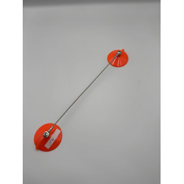 Pair of suction cups for side windows - 2nd life vbsa france