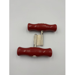 Pair of pull handles in corkscrew design - 2nd choice vbsa france