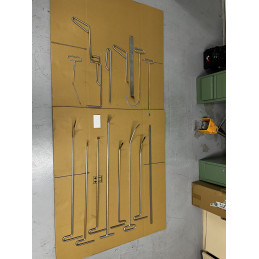 Système débosselage part tringles - 16 outils - 2nd vie vbsa france