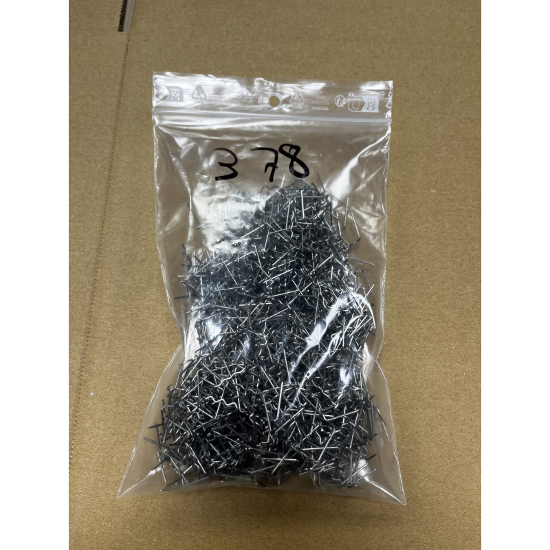 Pre-cut staples in 3 points (repair by welding) - pack of 1000 - clearance sale vbsa france