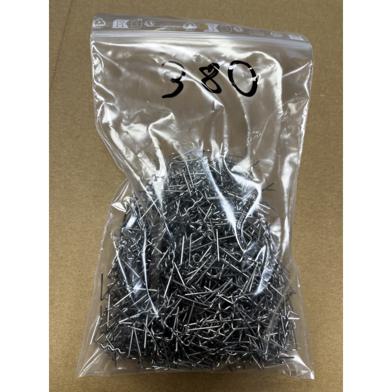 Pre-cut staples in 3 points (repair by welding) - pack of 1000 - clearance sale vbsa france