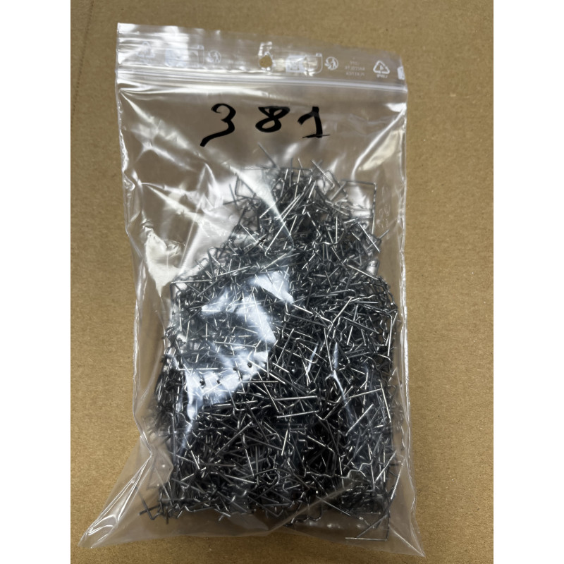 Pre-cut staples in 3 points (repair by welding) - pack of 1000 - clearance sale vbsa france