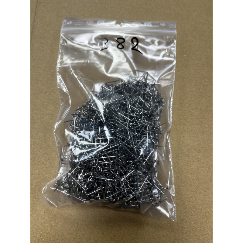Non-pre-cut staples in 3 points (repairable by welding) - Pack of 1000 - Clearance sale vbsa france