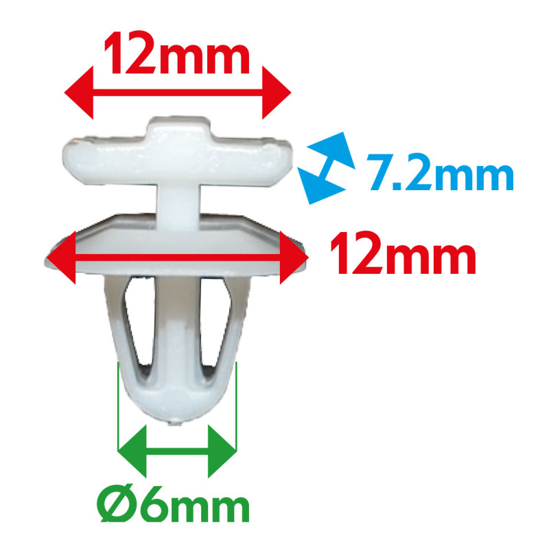 Citroen VBSA France bay window clips