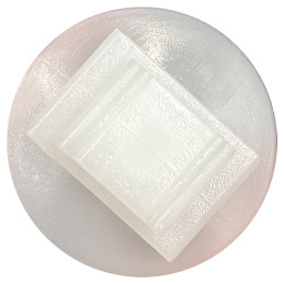 White windshield clip Peugeot VBSA France
