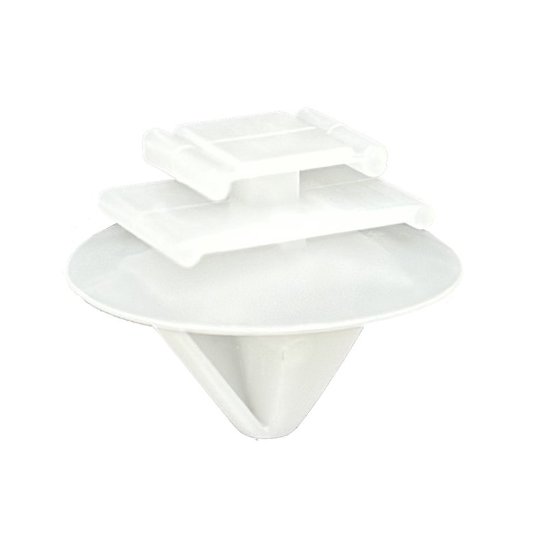White windshield clip Peugeot VBSA France White windshield clip Peugeot VBSA France