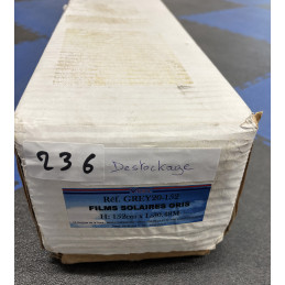 Solar film GREY RANGE – 30 ml x 152 cm – 2nd LIFE – N236 at VBSA – FRANCE