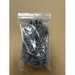 Pre-cut M-shaped staples for external corners (weld repair) - Bag of 1000 - N386 from VBSA France