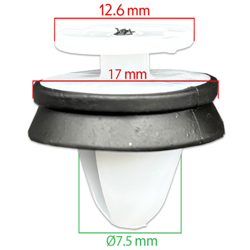 Door panel clips FIAT, RENAULT, PEUGEOT, CITROEN, LANCIA vbsa france