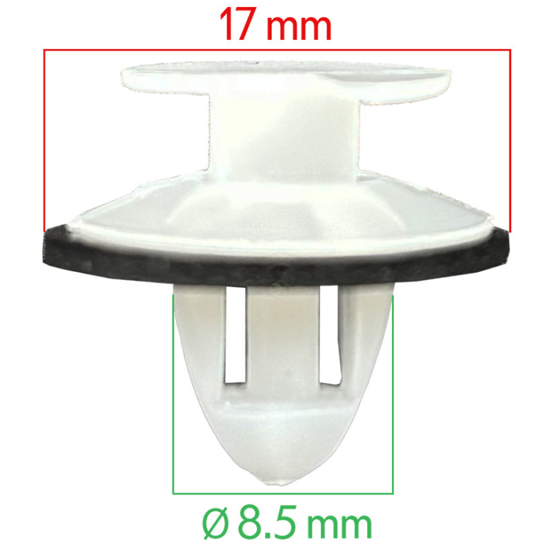 Door panel clips for PEUGEOT, RENAULT, CITROEN vbsa france