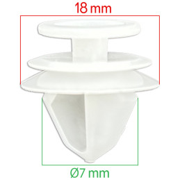 AGRAFES PANNEAU PORTE - Citroën - Belingo, Xsara, C3, C5, C8, C2,C4, Xara II, C3 Pluriel