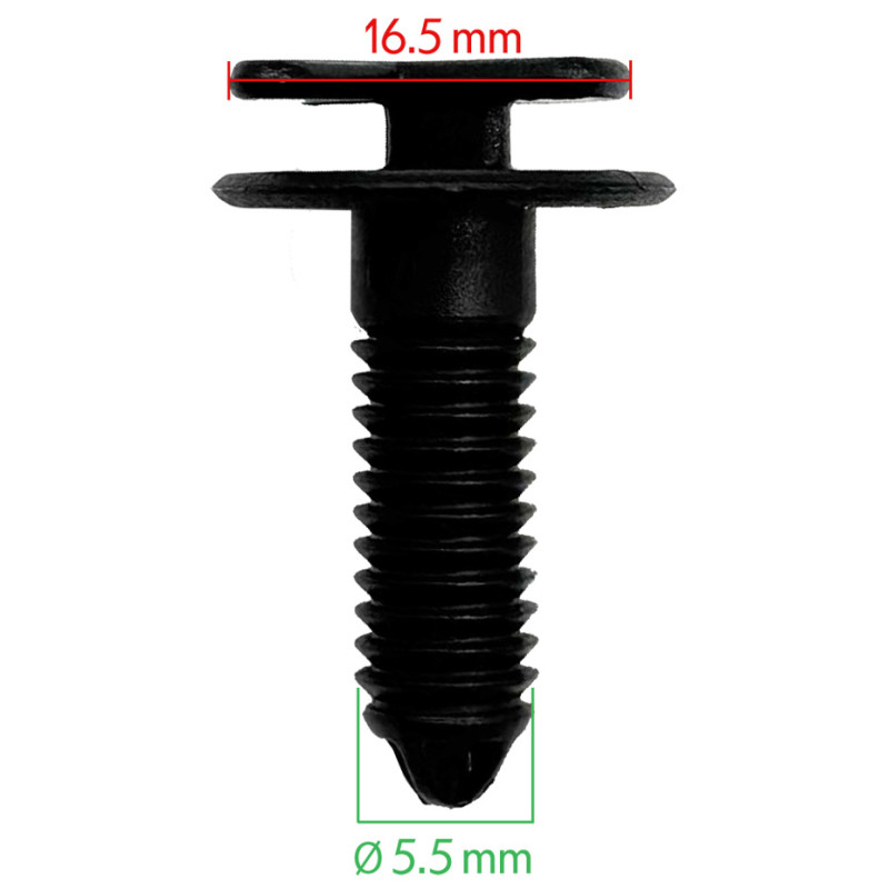 Clip for CITROEN VBSA FRANCE windshield wiper motor cover