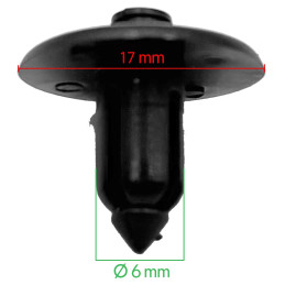 RIVET IN PLASTIC - RENAULT